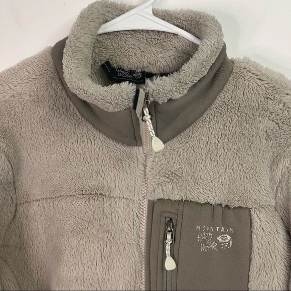 MOUNTAIN Hardwear Polartec fleece zip front jacket with 3 zip pockets, XS - Picture 4 of 9